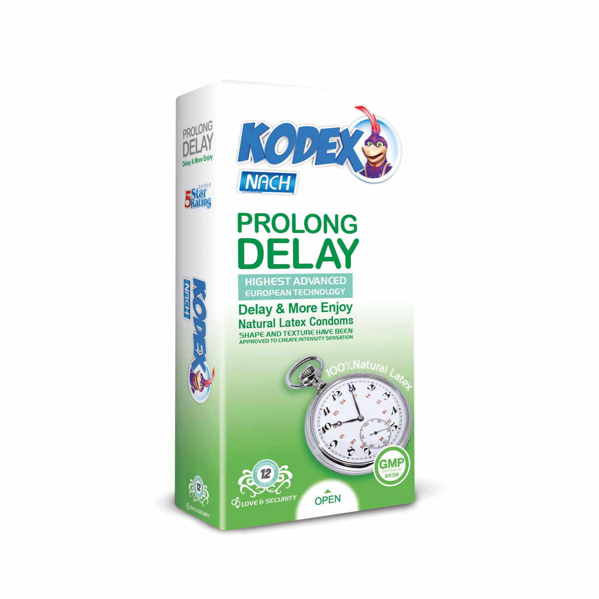kodex008.png کاندوم تاخیری کدکس مدل پرولانگ دیلی 12 عددی - تصویر 1