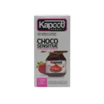 کاندوم نوتلا شکلاتی کاپوت مدل Choco Sensitive بسته 12 عددی