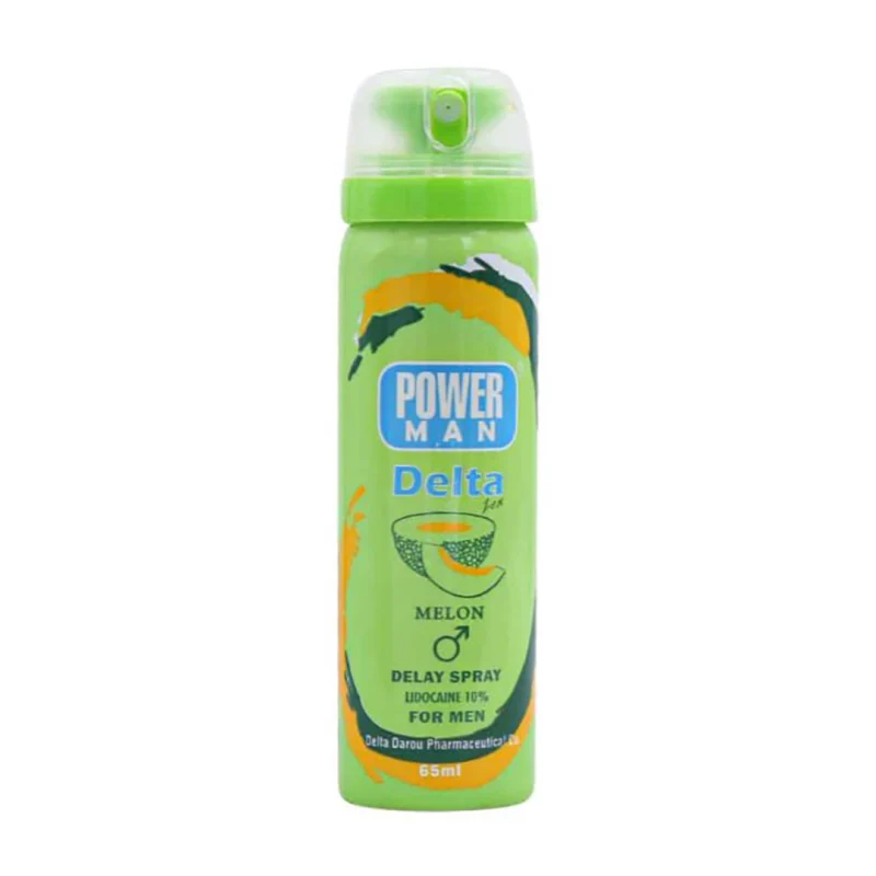 51920-00 اسپری تاخیری دلتا پاورمن رایحه طالبی 65ml - تصویر 1