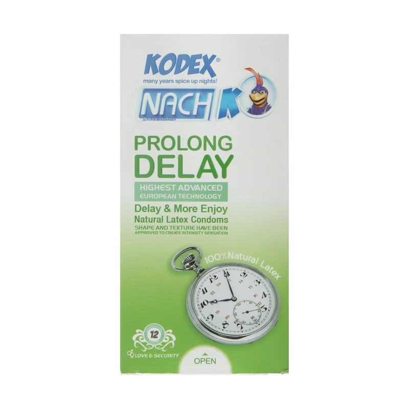 55c1f895b00d13895cd8ba5ffd68247cd13f278d_1629191707 کاندوم تاخیری بلیسر کدکس Prolong Delay بسته 12 عددی - تصویر 1