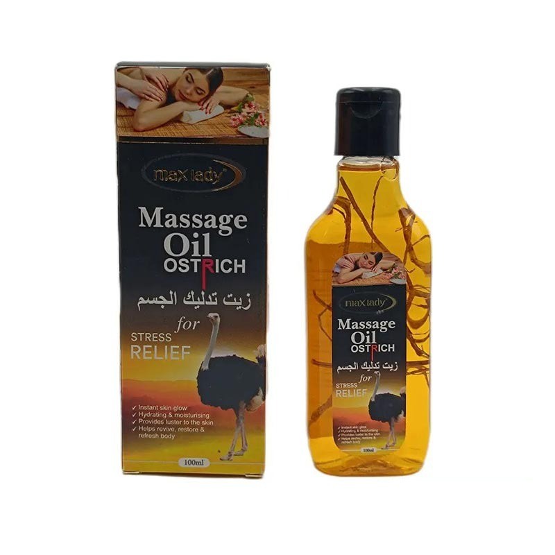 Max-Lady-Ostrich-Massage-Oil-100ml-webino-edit-20260630-073434-ywqqb روغن ماساژ شترمرغ مکس لیدی مدل Max Lady Ostrich حجم 100ml - تصویر 1