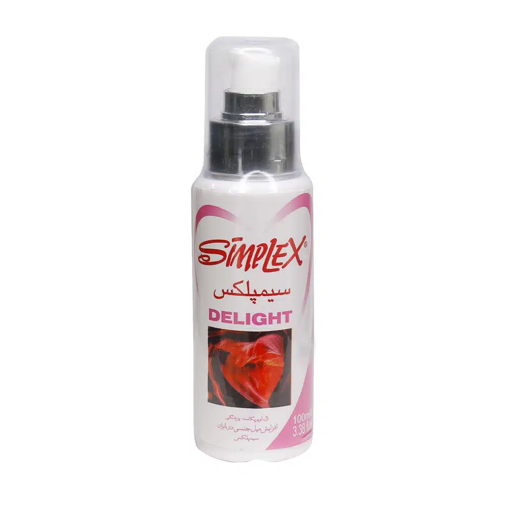 Simplex-Model-Delight-Gel-100-ml.jpg ژل لوبریکانت افزایش میل در بانوان سیمپلکس حجم 100ml - تصویر 1