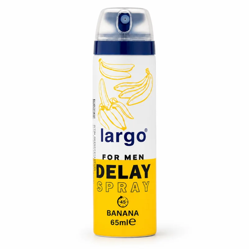 bbd97b48-d8d4-46af-8065-252f7982c190 اسپری تاخیری لارگو با رایحه موز حجم 65ml - تصویر 1