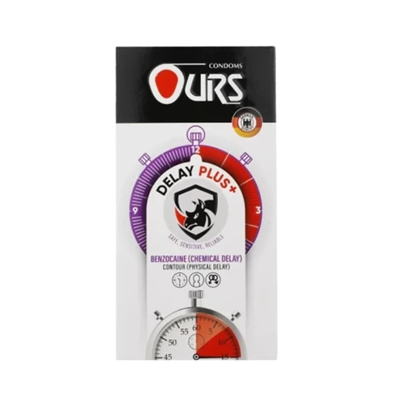 condom-09-delay-plus کاندوم اورس مدل دیلی پلاس بسته 12 عددی - تصویر 1