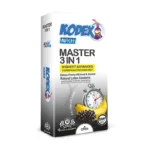 کاندوم سه کاره کدکس مدل MASTER 3 IN 1 بسته 12 عددی