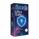 کاندوم کدکس مدل اولترا سیف Ultra Safe بسته 12 عددی