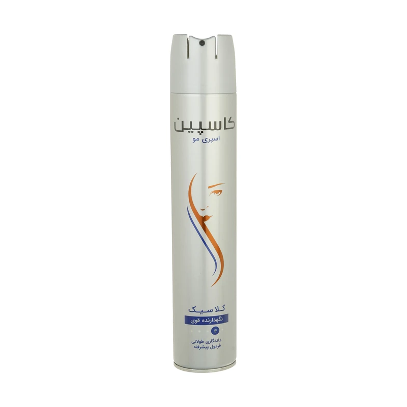 0a1b882fa93b719b0306ad5ec790758ff7320e76_1637584845 اسپری حالت دهنده مو کاسپین کلاسیک حجم 500ml - تصویر 1