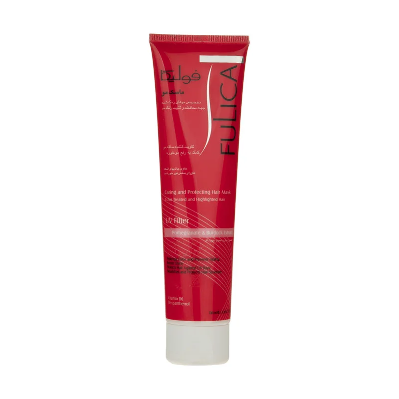 113234123 ماسک مو فولیکا مخصوص موهای رنگ شده حجم 100ml - تصویر 1