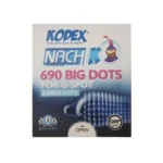 کاندوم کدکس مدل 690 BIG DOTS بسته 3 عددی
