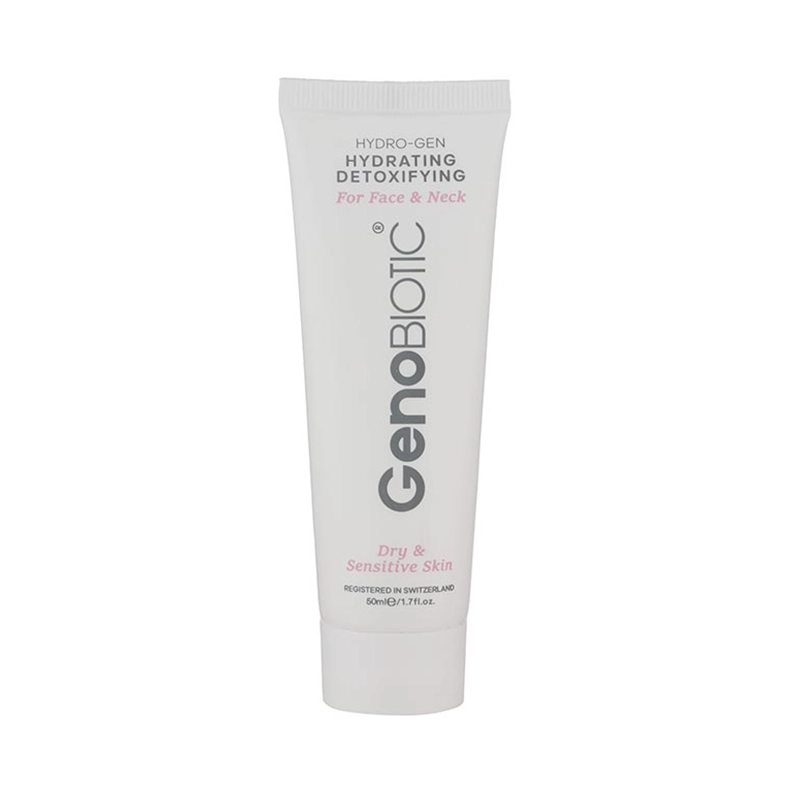2631 کرم رطوبت رسان صورت و گردن ژنوبایوتیک مناسب پوست خشک حجم 50ml - تصویر 1