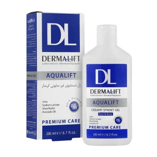 ژل شستشوی کرمدار آکوالیفت درمالیفت حجم 200 میل