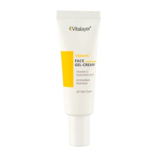 71777-20247271040743 کرم ژل ضد چروک صورت ویتالایر حاوی ویتامین C حجم 30ml - تصویر 1