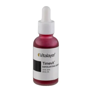 81332-20241210171837559 سرم صورت قطره چکانی AHA30% ویتالایر مدل Timevit حجم 30ml - تصویر 1