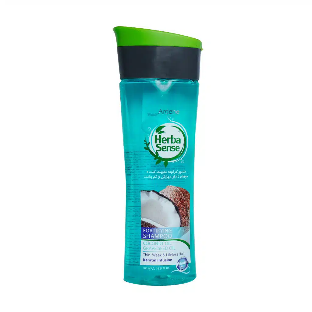 Arden-Herba-sense-Fortifying-Shampoo-for-Lifeless-Keratin-300ml.jpg شامپو کراتینه تقویت مو آردن هرباسنس مخصوص موهای دارای ریزش و کم پشت 300ml - تصویر 1