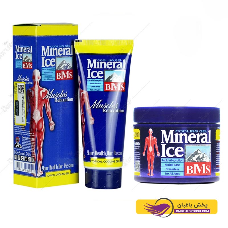 BMS-Mineral-Ice-Body-Cooling-Gel ژل خنک کننده بدن مینرال آیس BMS - تصویر 1