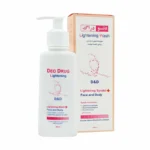 مایع شوینده روشن کننده صورت و بدن دئودراگ حجم 150 میل