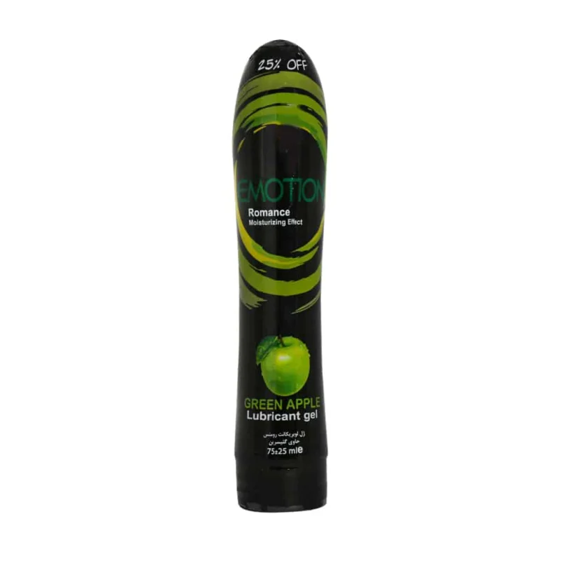 Emotion-Green-Apple-Romance-Lubricant-Gel-75-ml ژل لوبریکانت ایموشن مدل رومنس با رایحه سیب 75ml - تصویر 1
