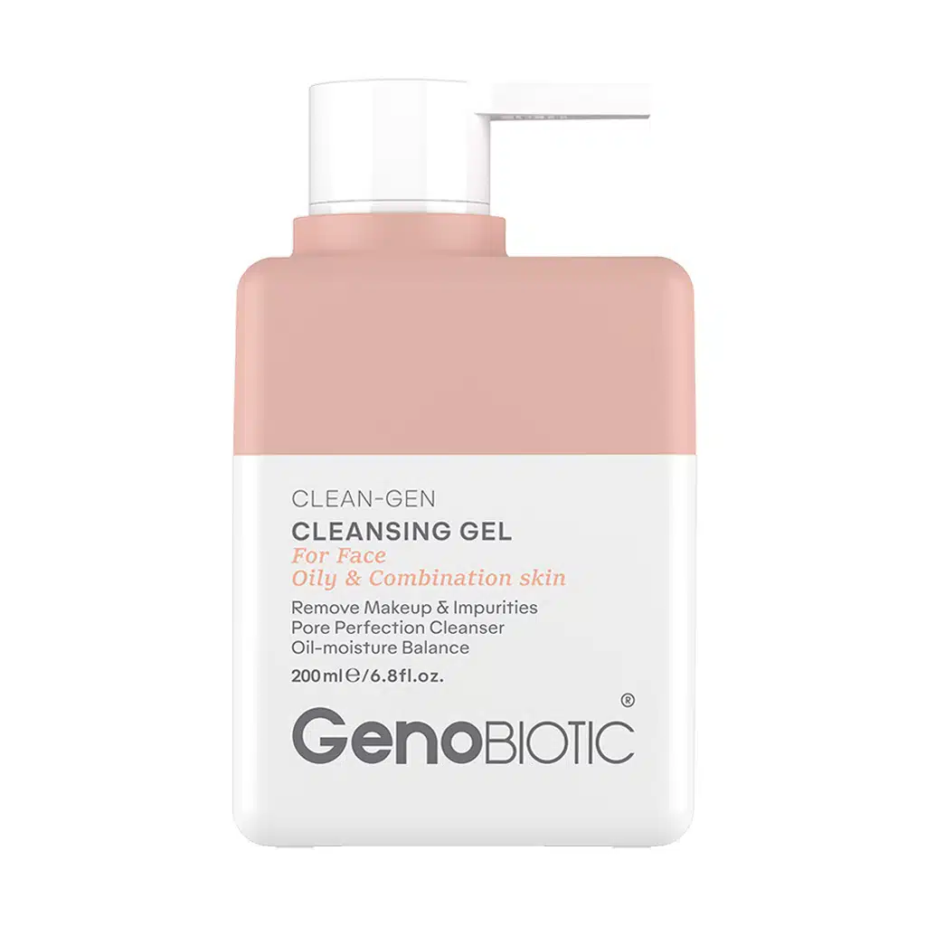 Genobiotic-Cleansing-Gel-For-Oily-And-Combination-Skin-200-ml.jpg ژل شستشو ژنوبایوتیک مناسب پوست های چرب و مختلط حجم 200ml - تصویر 1