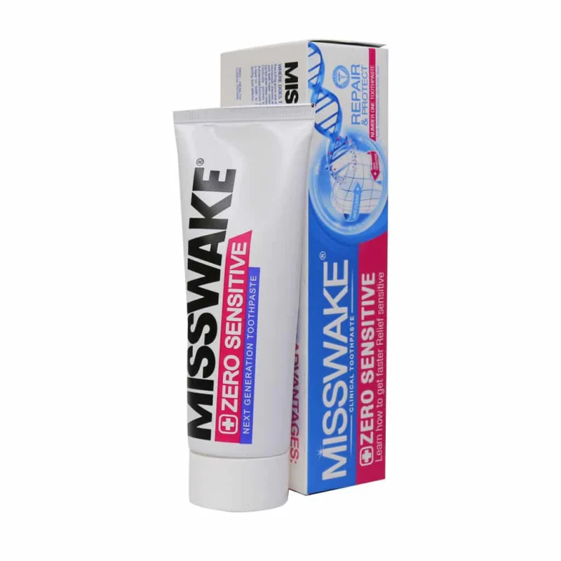 Misswake-Zero-Sensitive-Toothpaste-75-ml خمیر دندان ضد حساسیت میسویک مدل Zero Sensitive حجم 75 میل - تصویر 1