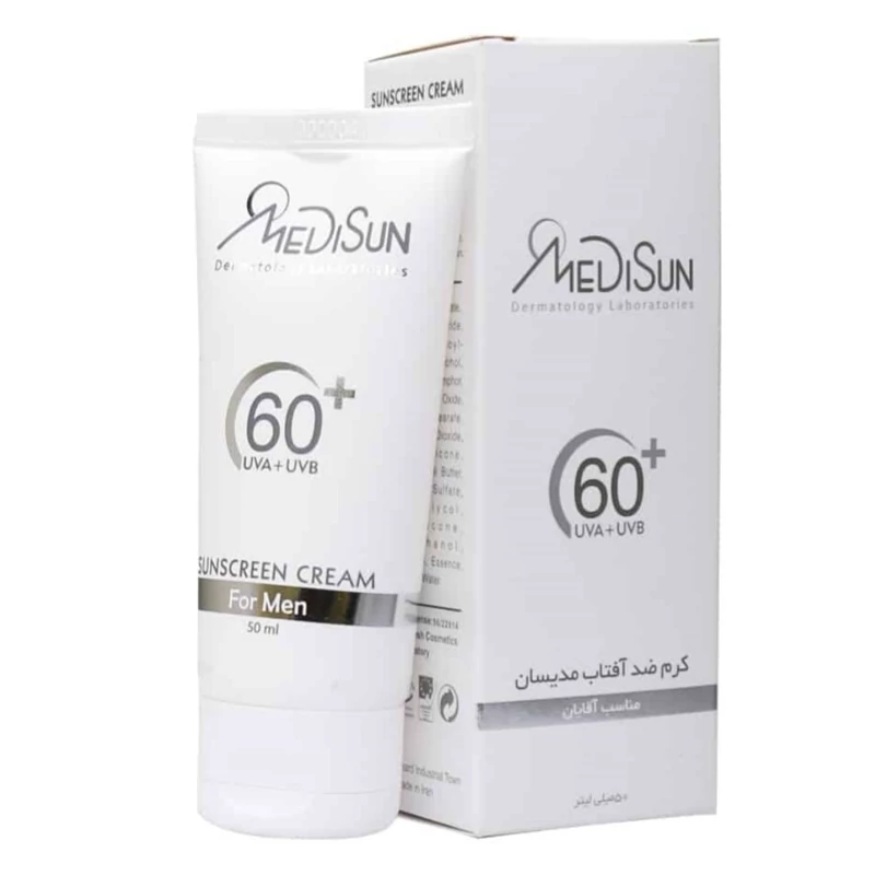 N1dyllFZNXh2SO6NWUNtUId291dr15eQ18DyGKGGKKOUab960i.jpg_800X800X70 کرم ضد آفتاب بی رنگ spf60 مدیسان مناسب آقایان حجم 50ml - تصویر 1