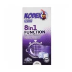 کاندوم کدکس مدل 8 در 1 Function بسته 10 عددی