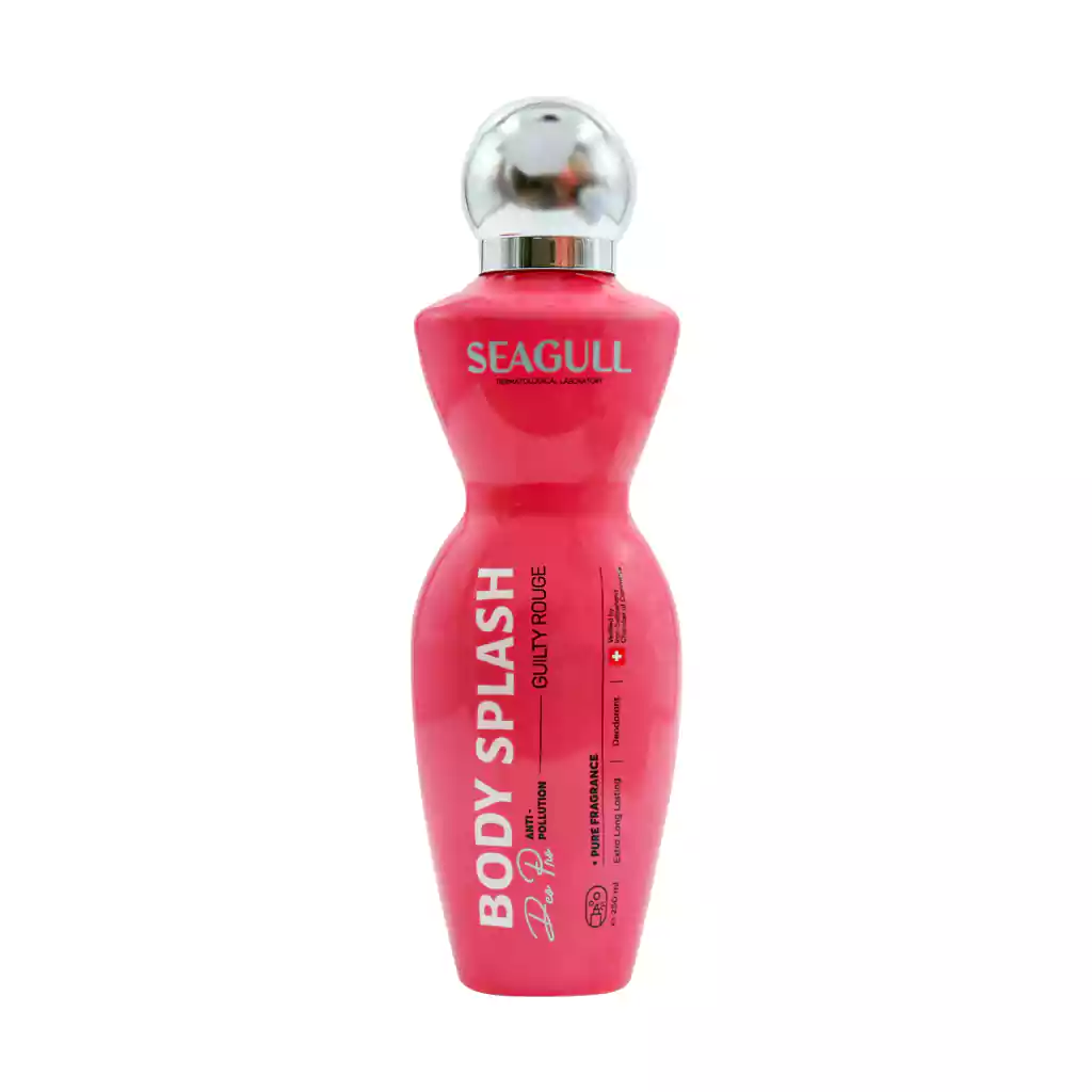 Seagull-Guilty-Rouge-Fragrance-Mist-250-ml-1 اسپری خوشبو کننده بدن زنانه سی گل مدل Guilty Rouge حجم 250 میل - تصویر 1