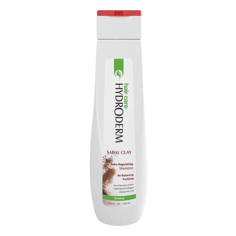 Shampoo-Sabal-250ml شامپو هیدرودرم مخصوص موهای چرب مدل Sabal Clay حجم 250ml - تصویر 1