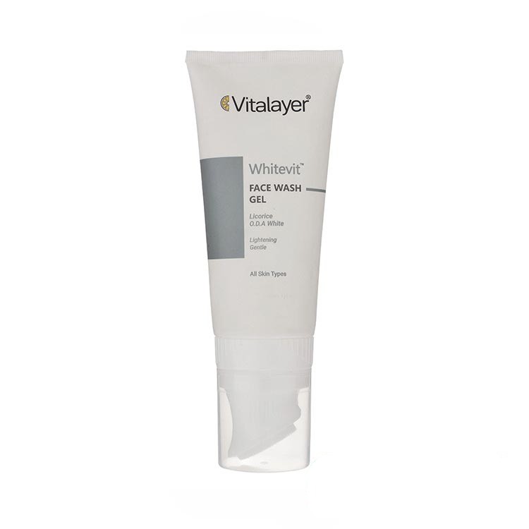 ژل براش شستشو صورت ویتالایر مدل Whitevit حجم 200ml