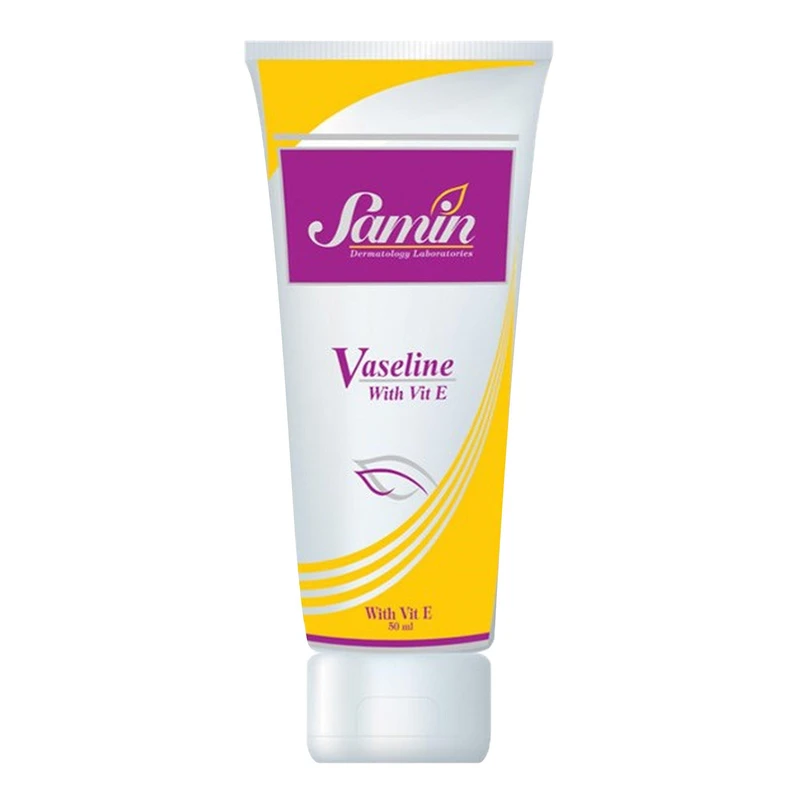 a2c47518dd6fa916f237ade7ebdf4db0385027ab_1753697645 کرم وازلین ثمین حاوی ویتامین E حجم 50ml - تصویر 1