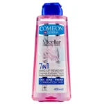 محلول آرایش پاک کن کامان مناسب پوست چرب و جوشدار حجم 400ml