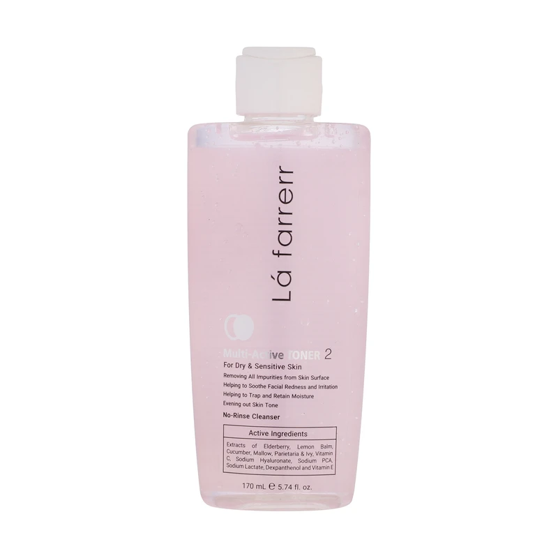 f1b388080ed990aacd759594b8a92017eddb7bf9_1668511681 تونر لافارر مدل مولتی اکتیو 2 حجم 150 ml "مناسب پوست خشک و حساس" - تصویر 1