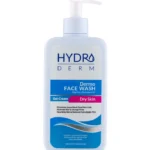 ژل شستشوی صورت پمپی هیدرودرم مناسب پوست خشک و حساس حجم 350ml