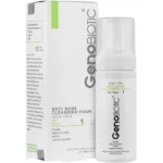 فوم شستشو صورت ژنوبایوتیک مدل ضد آکنه و ضد جوش حجم 150ml