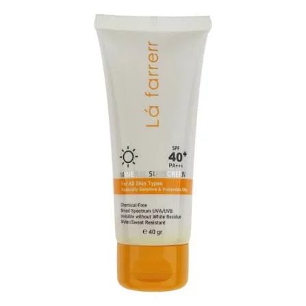 images-18-1 کرم ضد آفتاب بی رنگ spf40 لافارر مناسب دوران بارداری حجم 40ml - تصویر 1