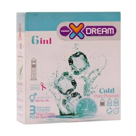 images-35 کاندوم سرد ایکس دریم مدل Cold 6 in 1 بسته 3 عددی - تصویر 1