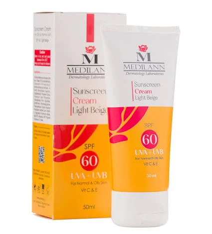 images-45-1 کرم ضد آفتاب رنگی spf60 مدیلن مناسب پوست چرب و معمولی حجم 50ml - تصویر 1
